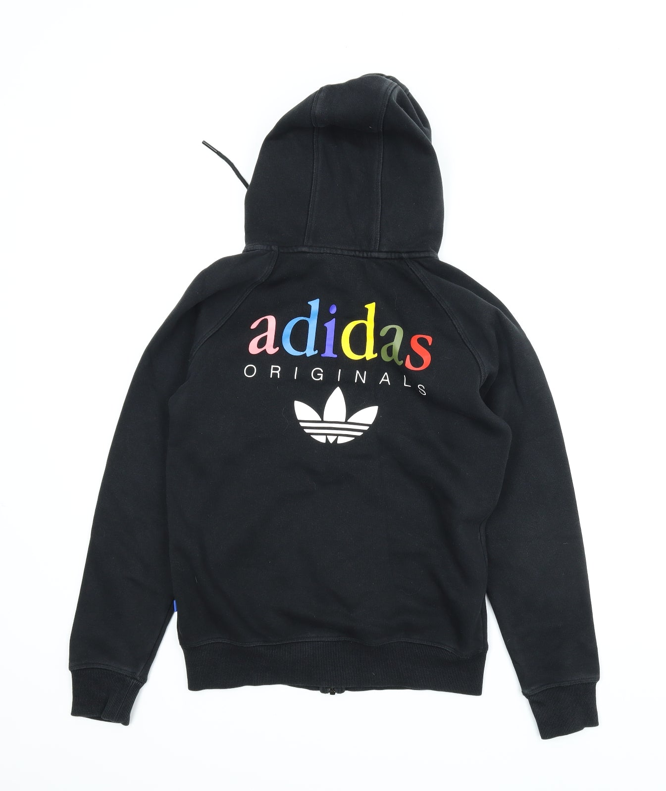 Adidas  Womens Black   Full Zip Hoodie Size 10
