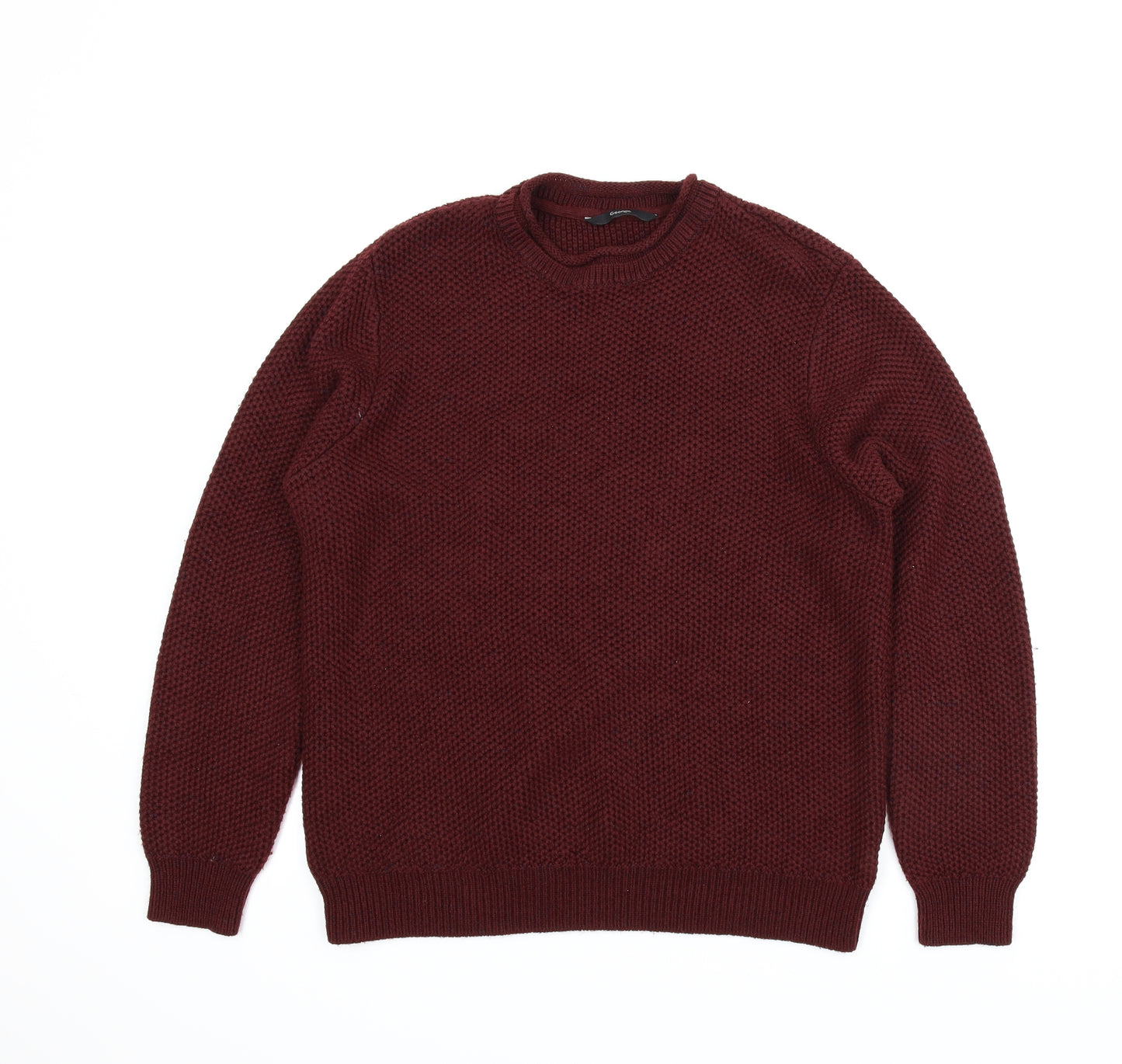 George Mens Purple   Pullover Jumper Size M