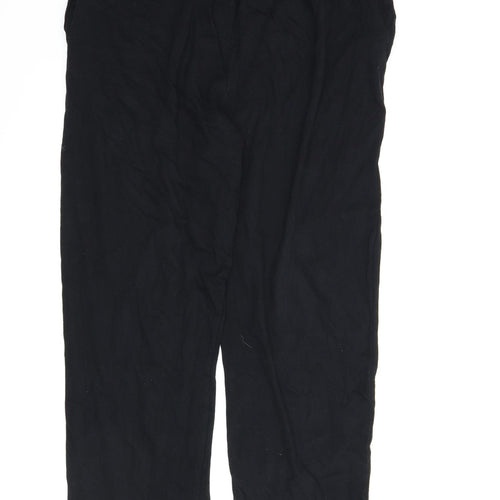 Farah Mens Black   Sweatpants Trousers Size L L26 in - Lounge