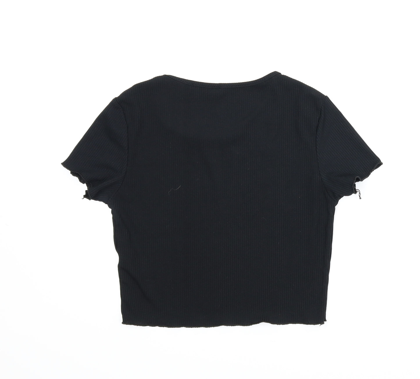 Missguided Womens Black   Basic Blouse Size 12