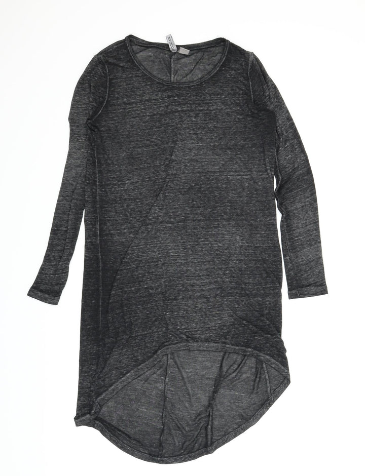 Divided Womens Grey Skater Dress Size XS