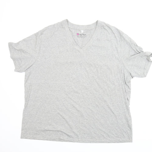 Love My Basic Womens Grey   Basic T-Shirt Size XL