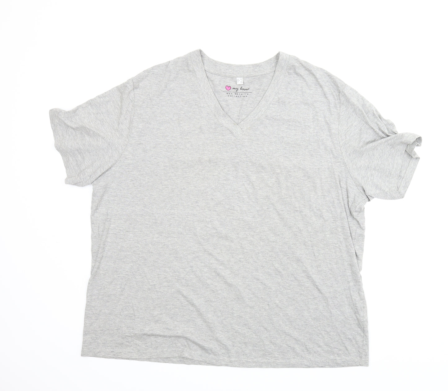 Love My Basic Womens Grey   Basic T-Shirt Size XL