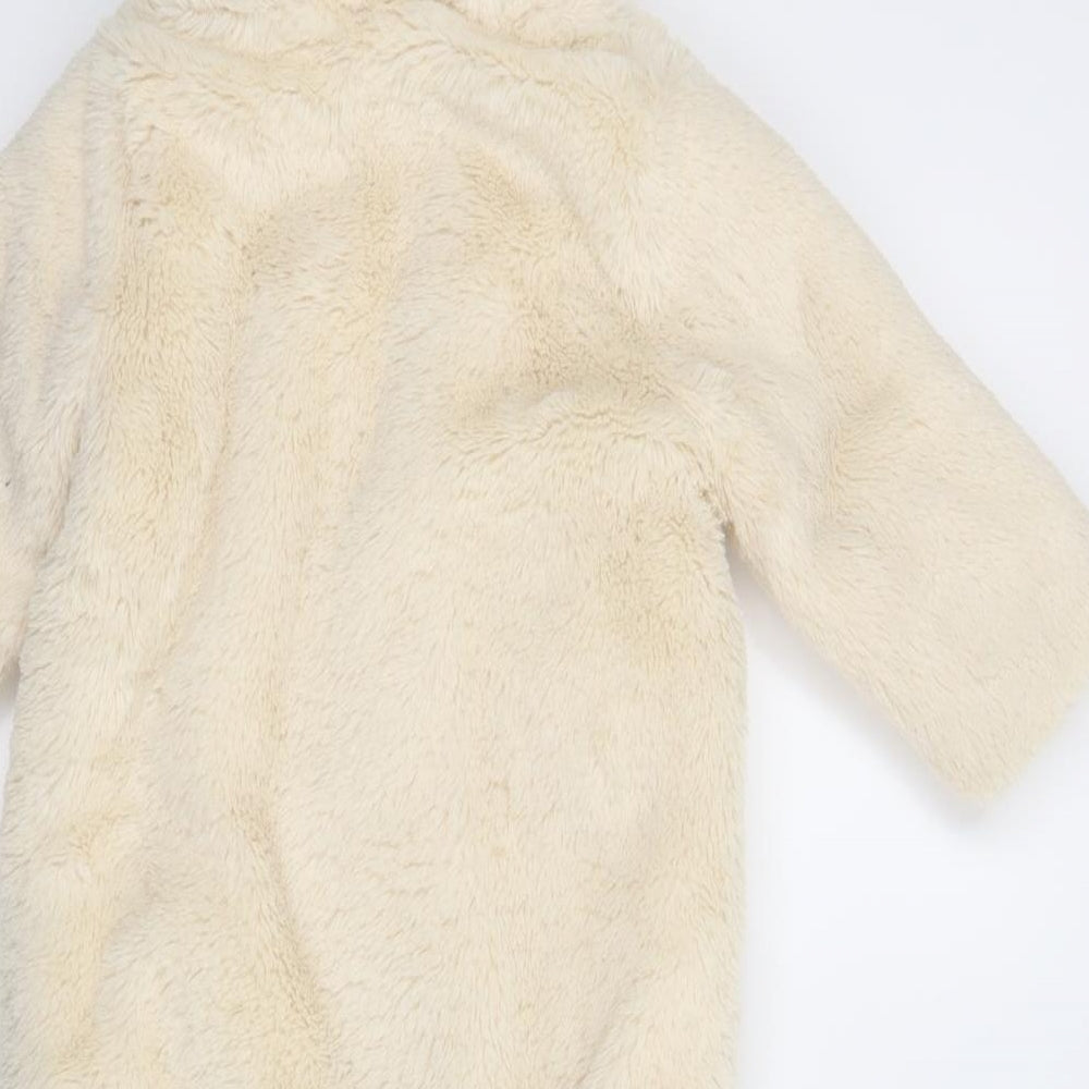 Fred & Flo Girls Ivory   Babygrow One-Piece Size 9-12 Months  - Teddy bear baby grow
