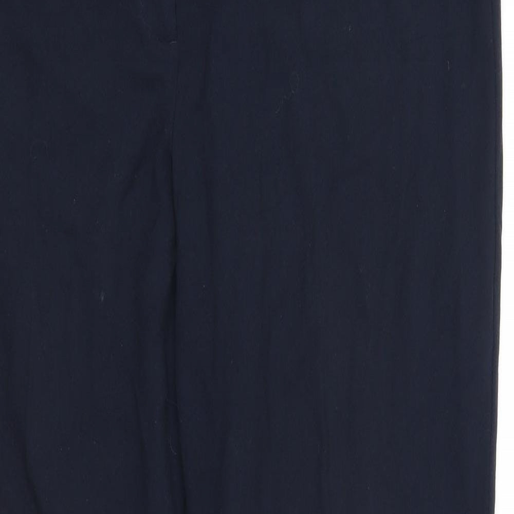 Marks and Spencer Womens Blue   Trousers  Size 18 L33 in