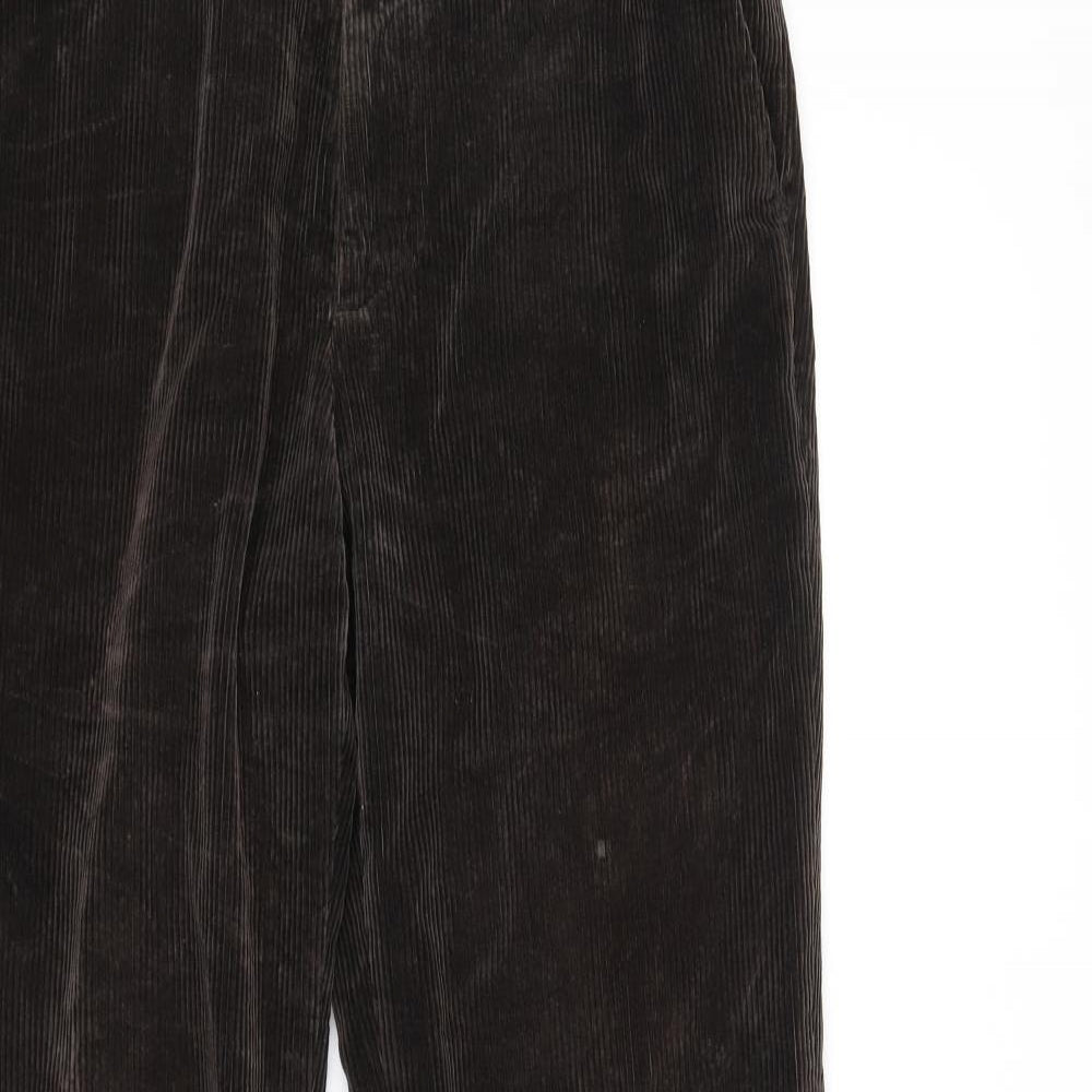 John Lewis Womens Brown   Trousers  Size 34 in L32 in
