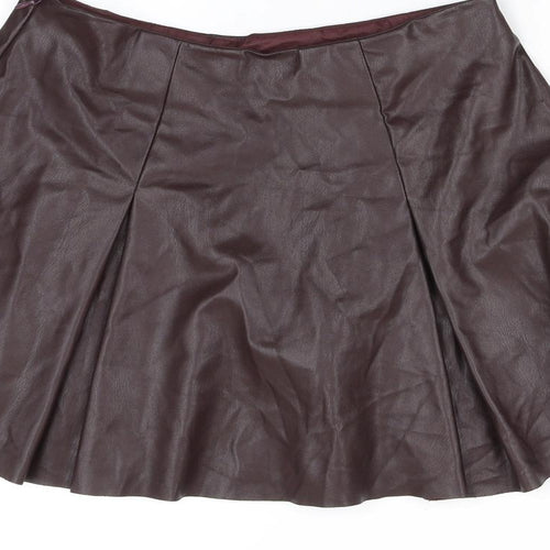 River Island Girls Purple   Flare Skirt Size 10 Years