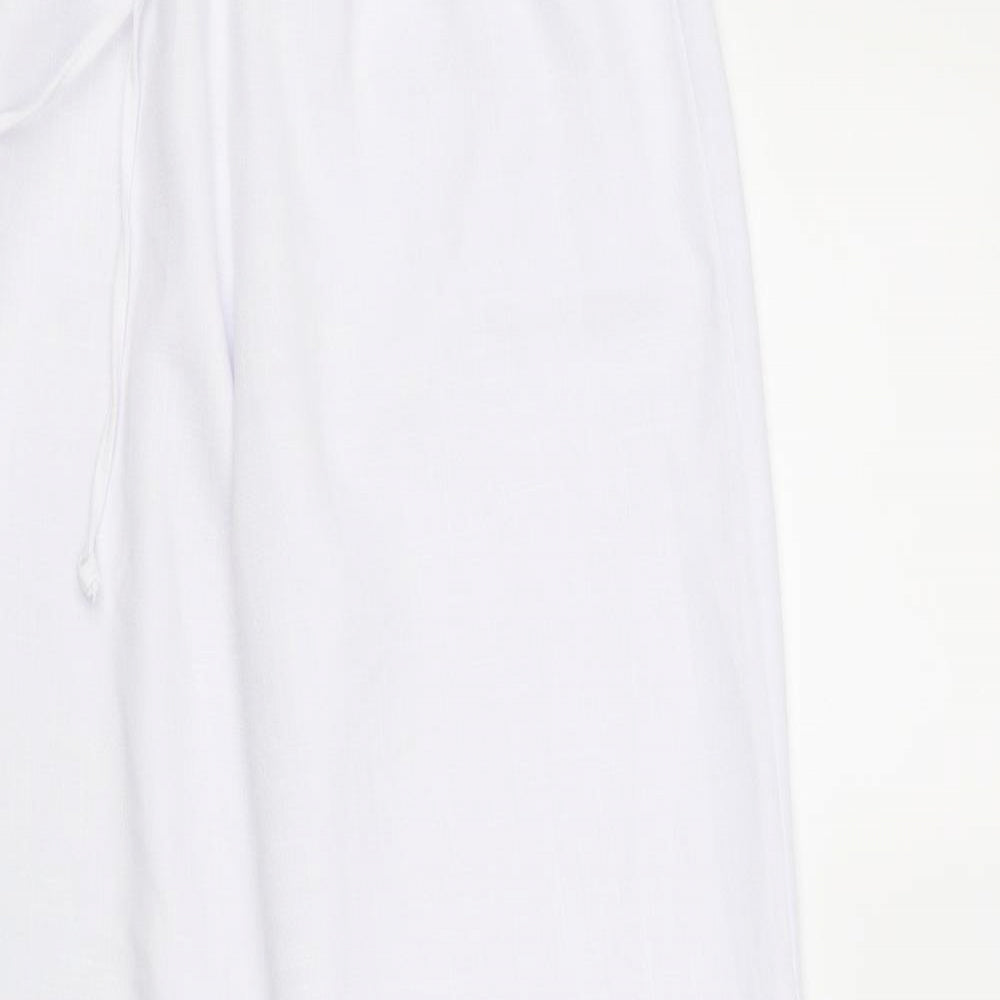 Saloos Womens White   Trousers  Size 16 L32 in