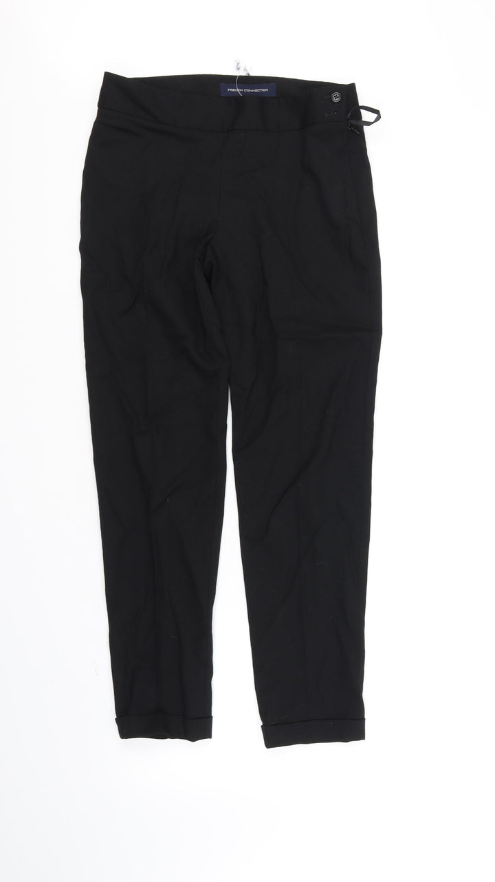 French Connection Womens Black   Trousers  Size 6 L28 in