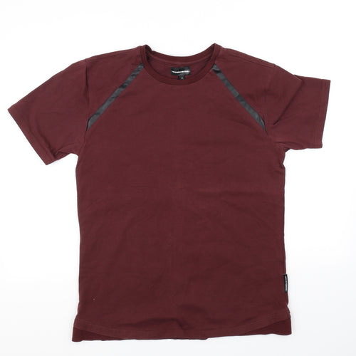 MANIRE DE VOIR Womens Purple   Basic T-Shirt Size M