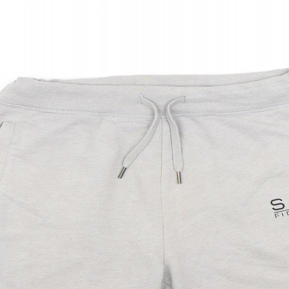 Russel Mens Grey   Sweat Shorts Size M