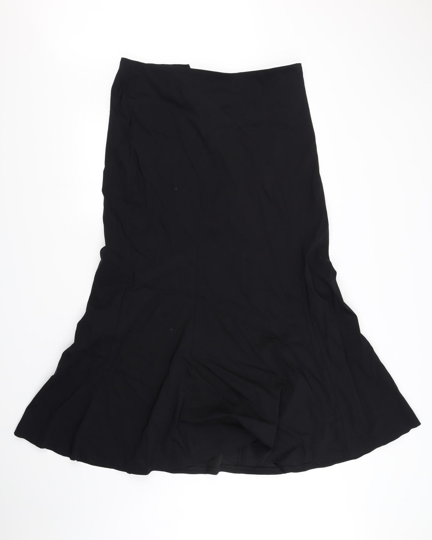 H&M Womens Black   Flare Skirt Size 20