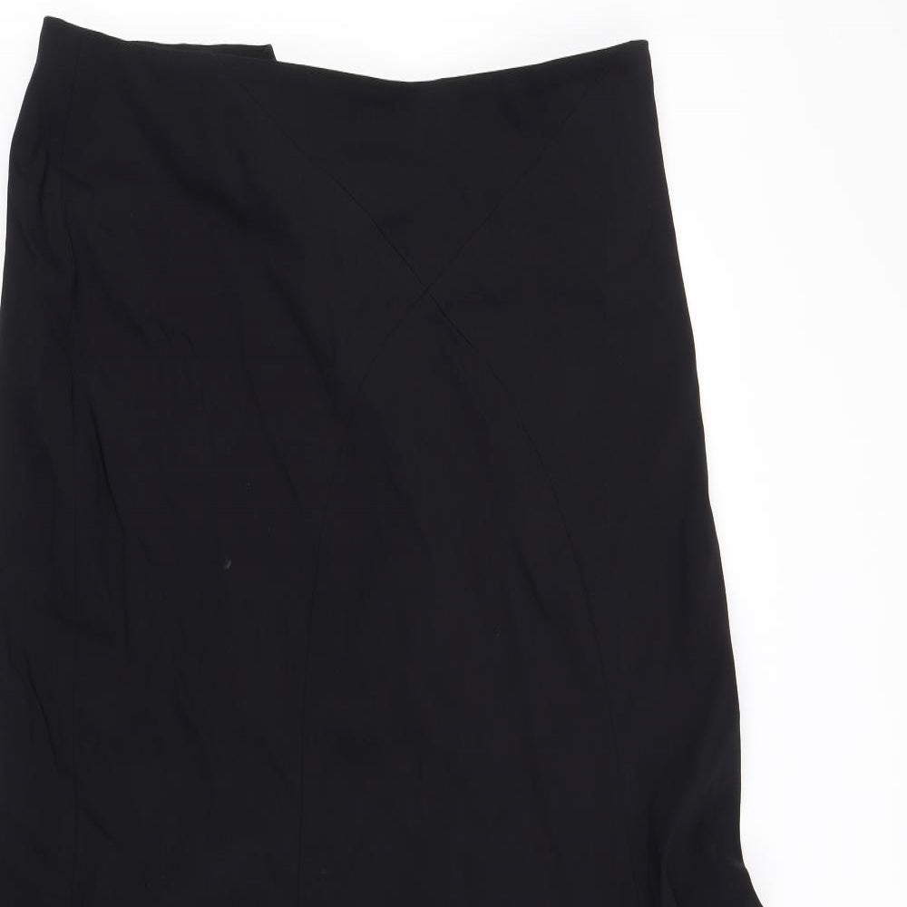 H&M Womens Black   Flare Skirt Size 20