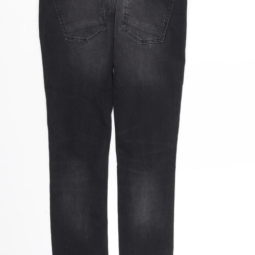 Primark Womens Black   Straight Jeans Size M L32 in
