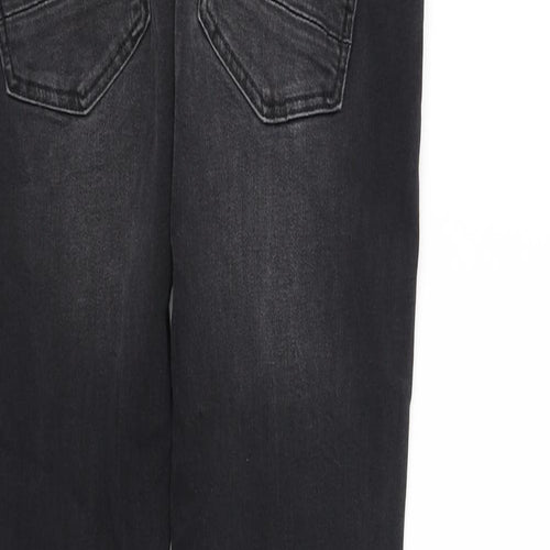 Primark Womens Black   Straight Jeans Size M L32 in