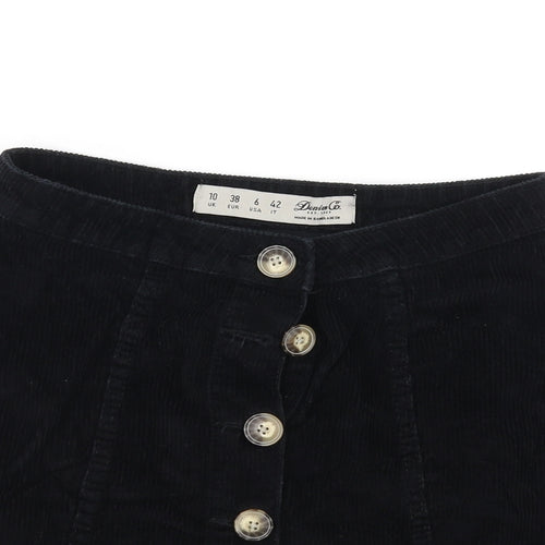deniem & co Womens Black   Flare Skirt Size 10