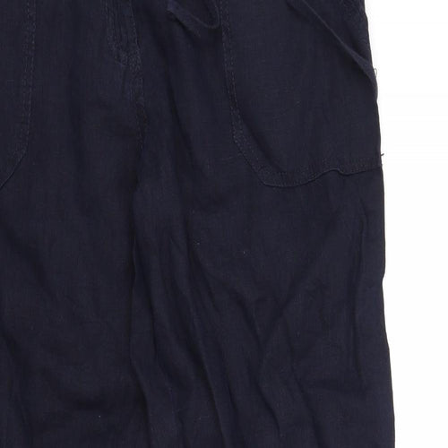 Marks and Spencer Womens Blue   Trousers  Size 14 L29 in