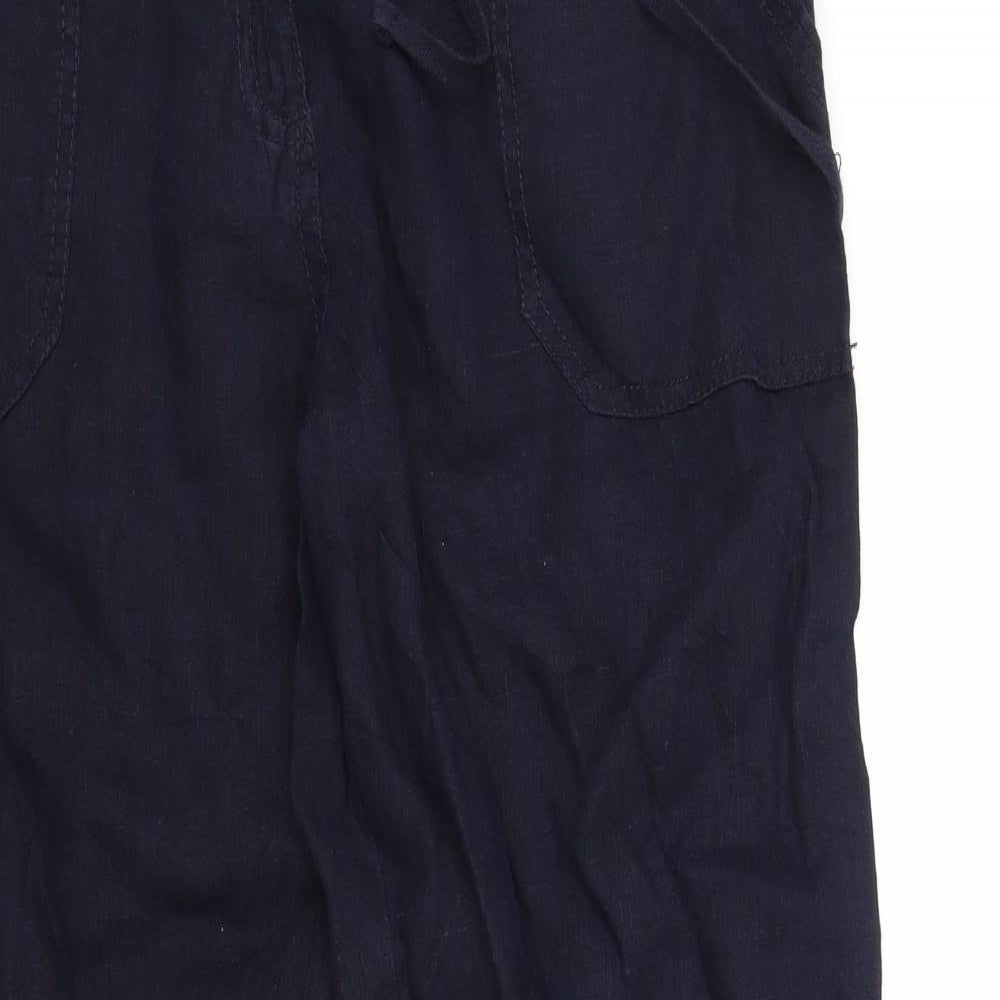 Marks and Spencer Womens Blue   Trousers  Size 14 L29 in
