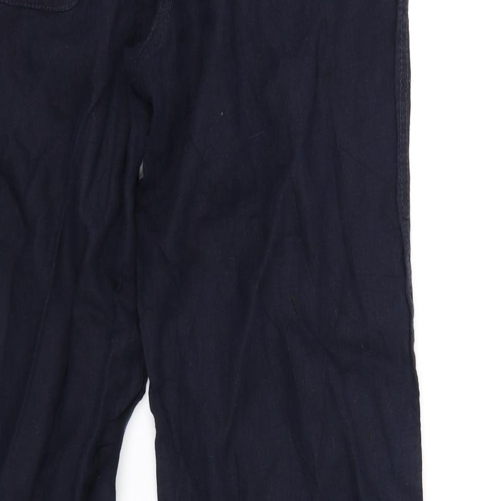Marks and Spencer Womens Blue   Trousers  Size 14 L29 in