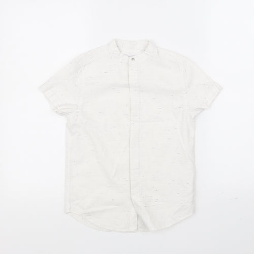 NEXT Boys White   Basic Button-Up Size 7 Years
