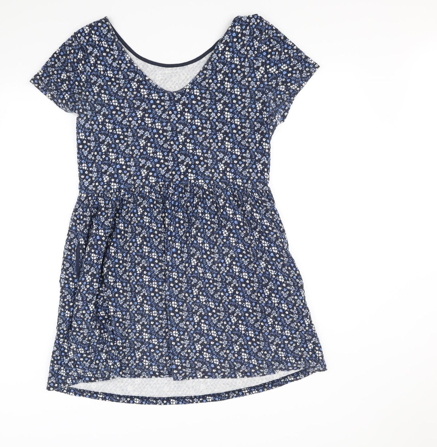 Next  Womens Blue Floral  Fit & Flare  Size 16