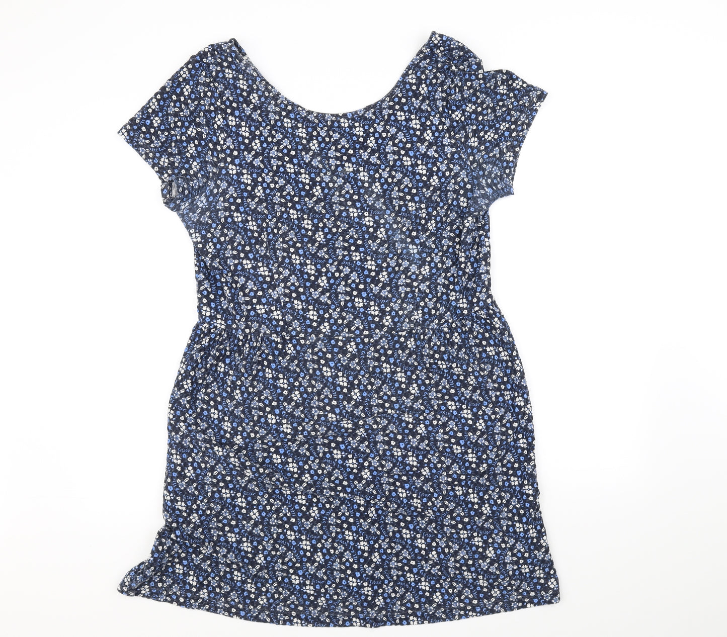 Next  Womens Blue Floral  Fit & Flare  Size 16
