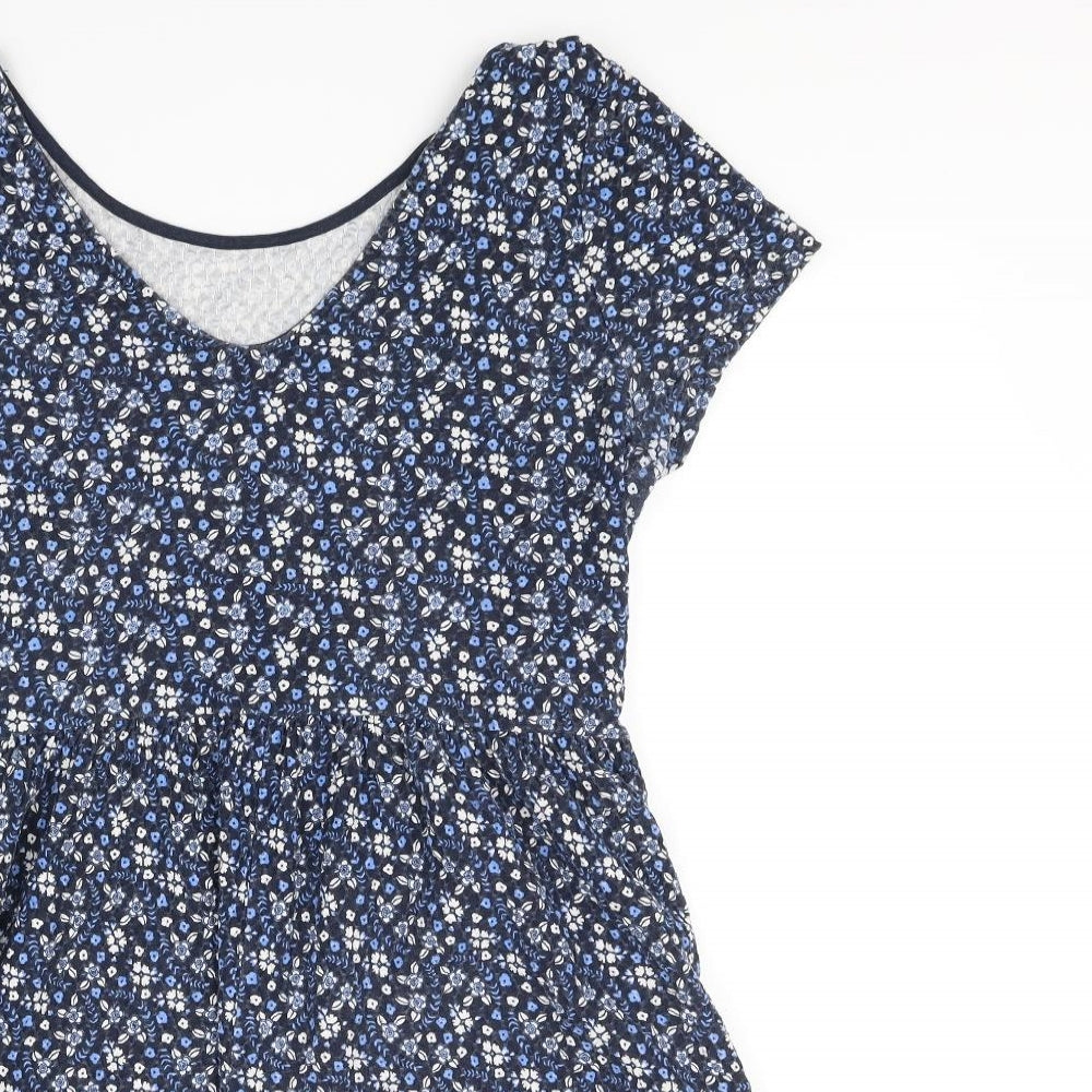 Next  Womens Blue Floral  Fit & Flare  Size 16