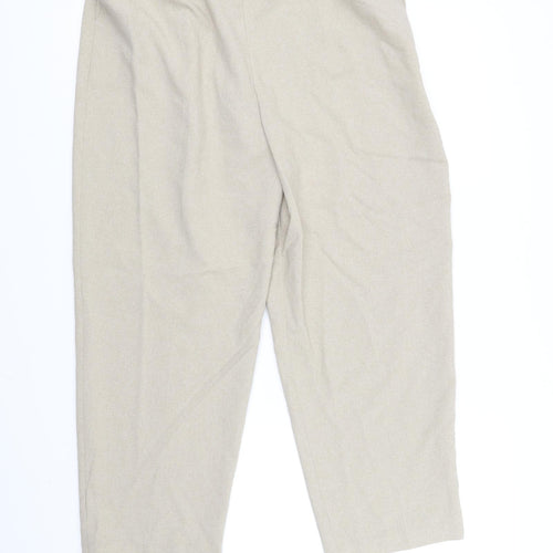 Classic Womens Beige   Trousers  Size 32 in L30 in