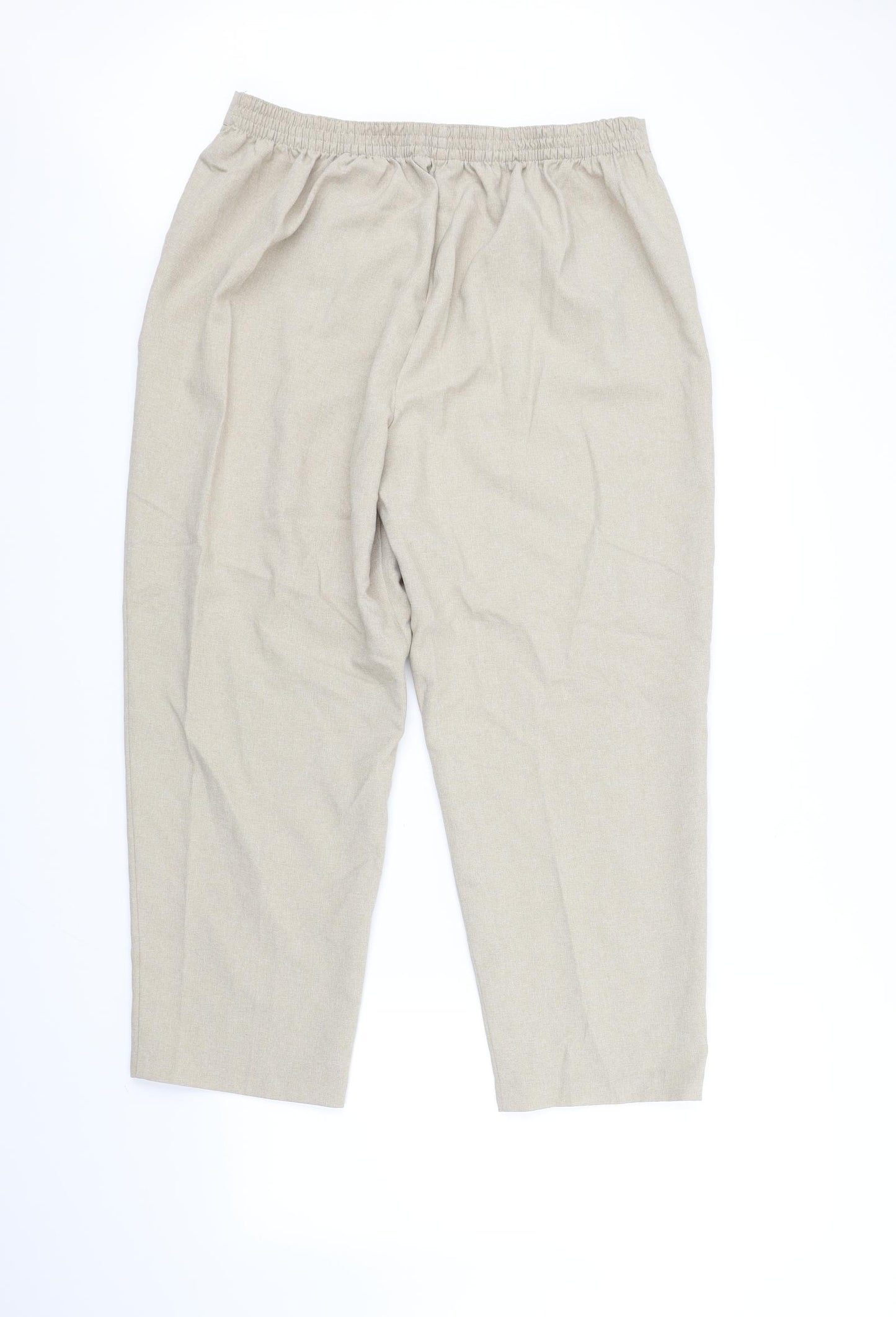 Classic Womens Beige   Trousers  Size 32 in L30 in