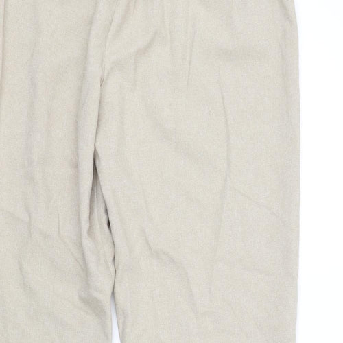 Classic Womens Beige   Trousers  Size 32 in L30 in