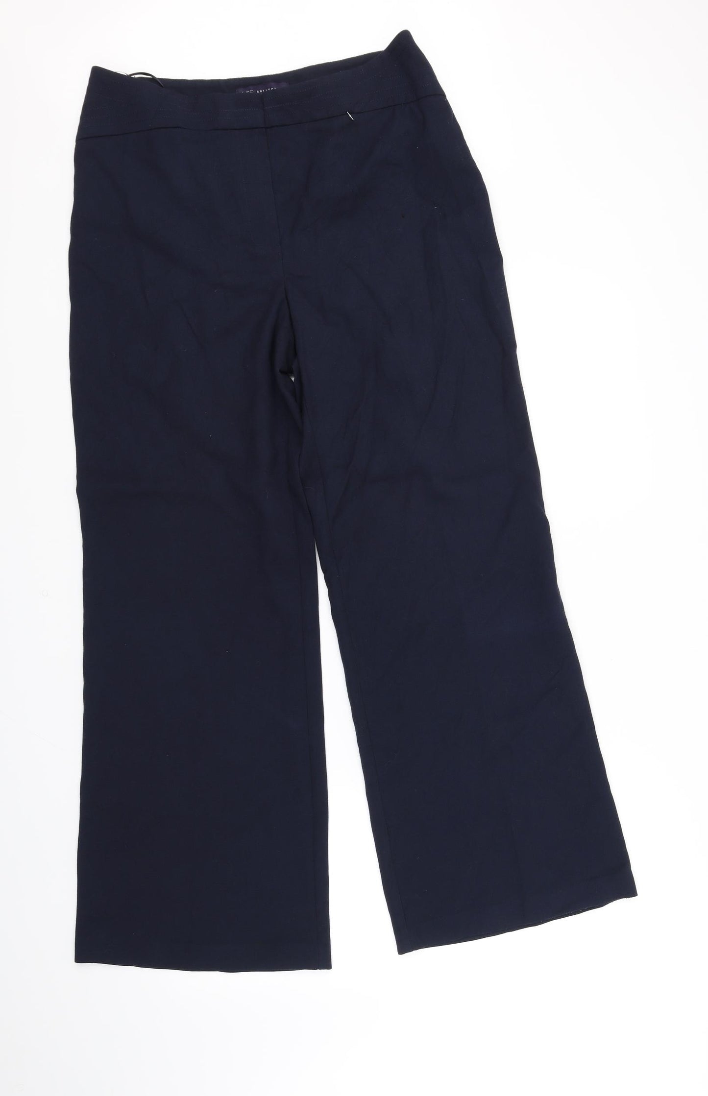 Marks and Spencer Womens Blue   Trousers  Size 12 L30 in