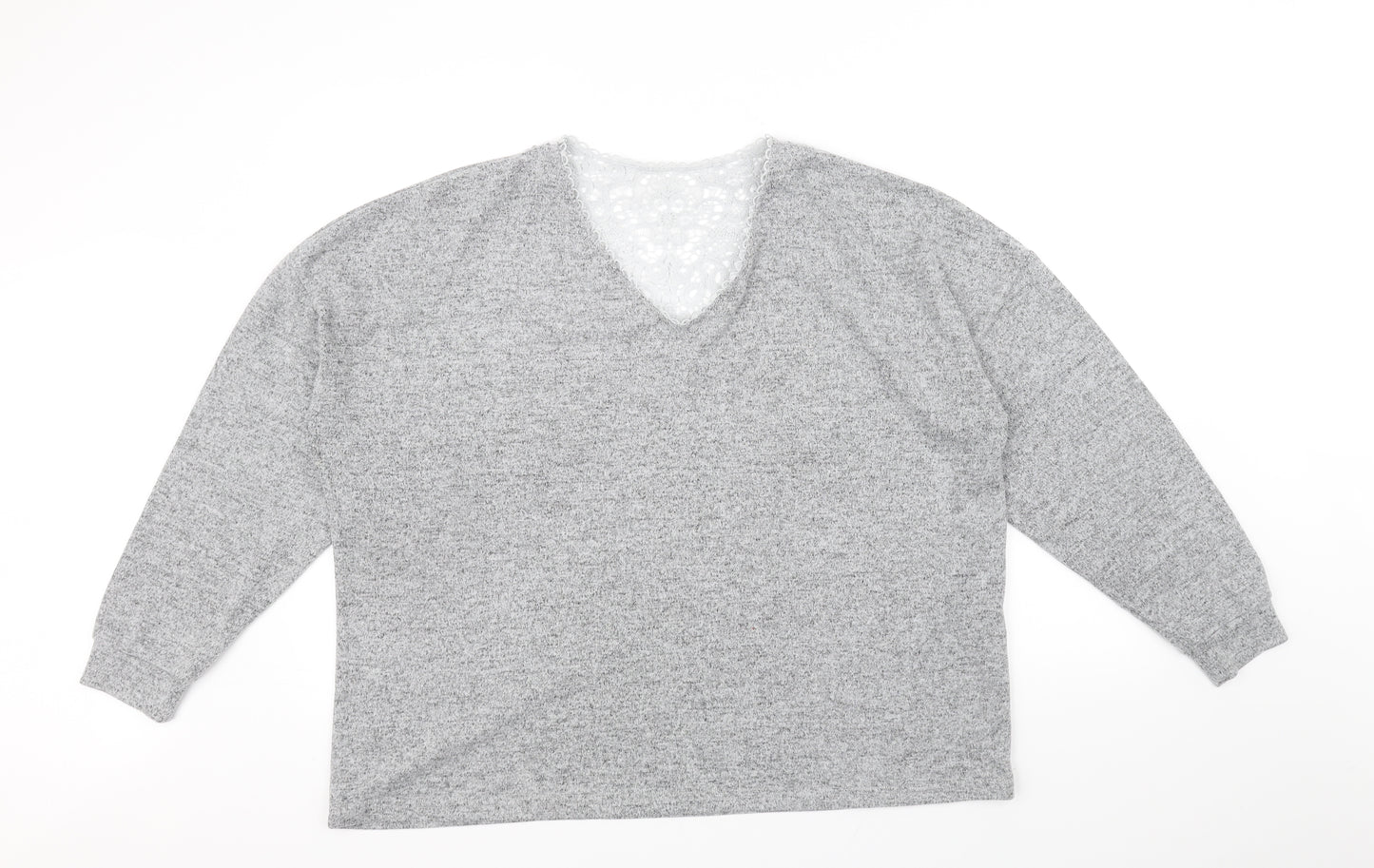Dorothy Perkins Womens Grey   Pullover Jumper Size 16