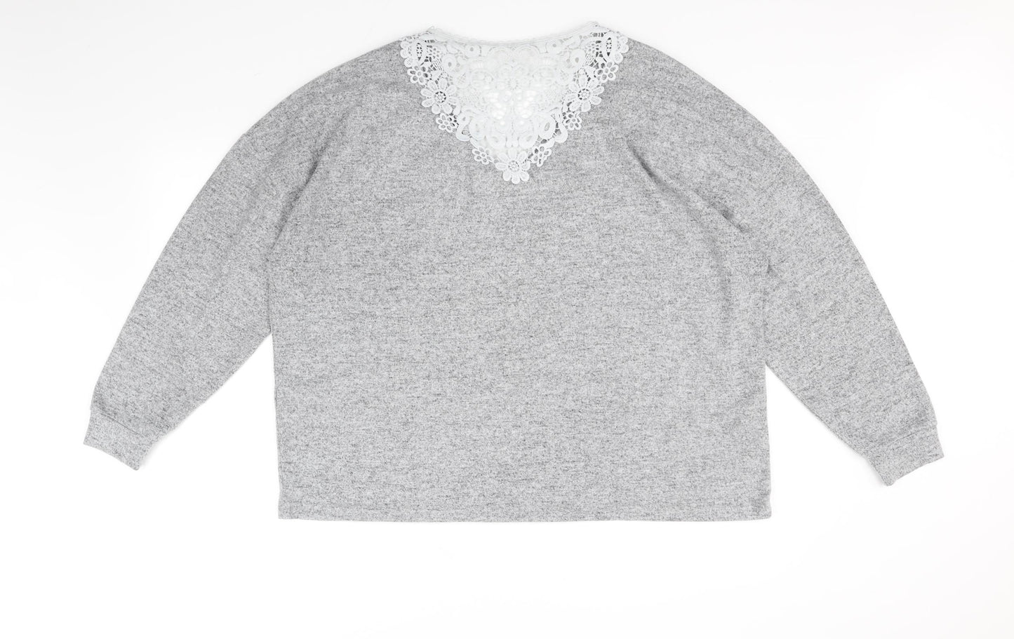 Dorothy Perkins Womens Grey   Pullover Jumper Size 16