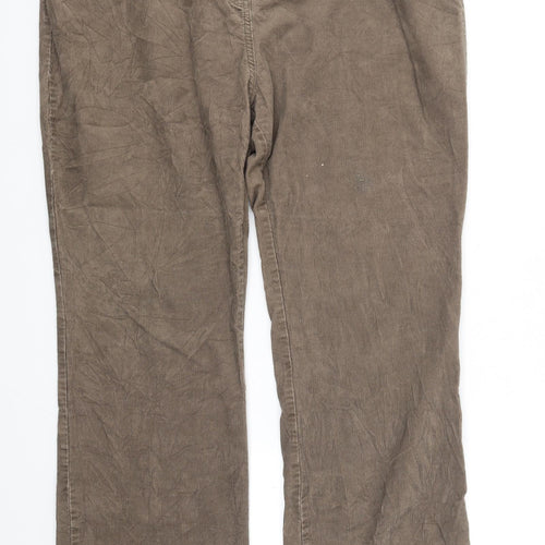 Marks and Spencer Womens Brown   Trousers  Size 20 L30 in