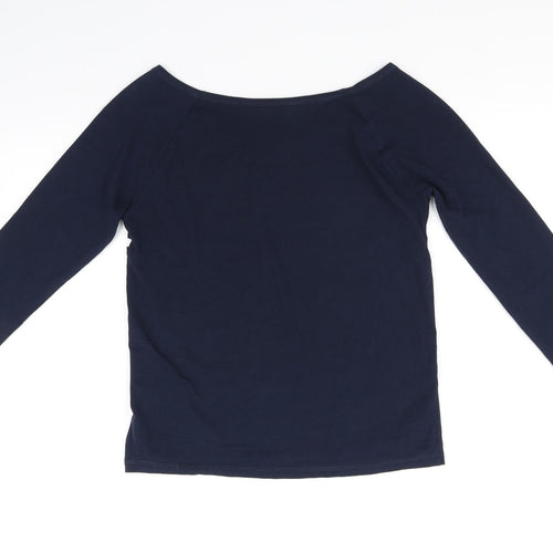 H&M Girls Blue   Basic T-Shirt Size 13-14 Years