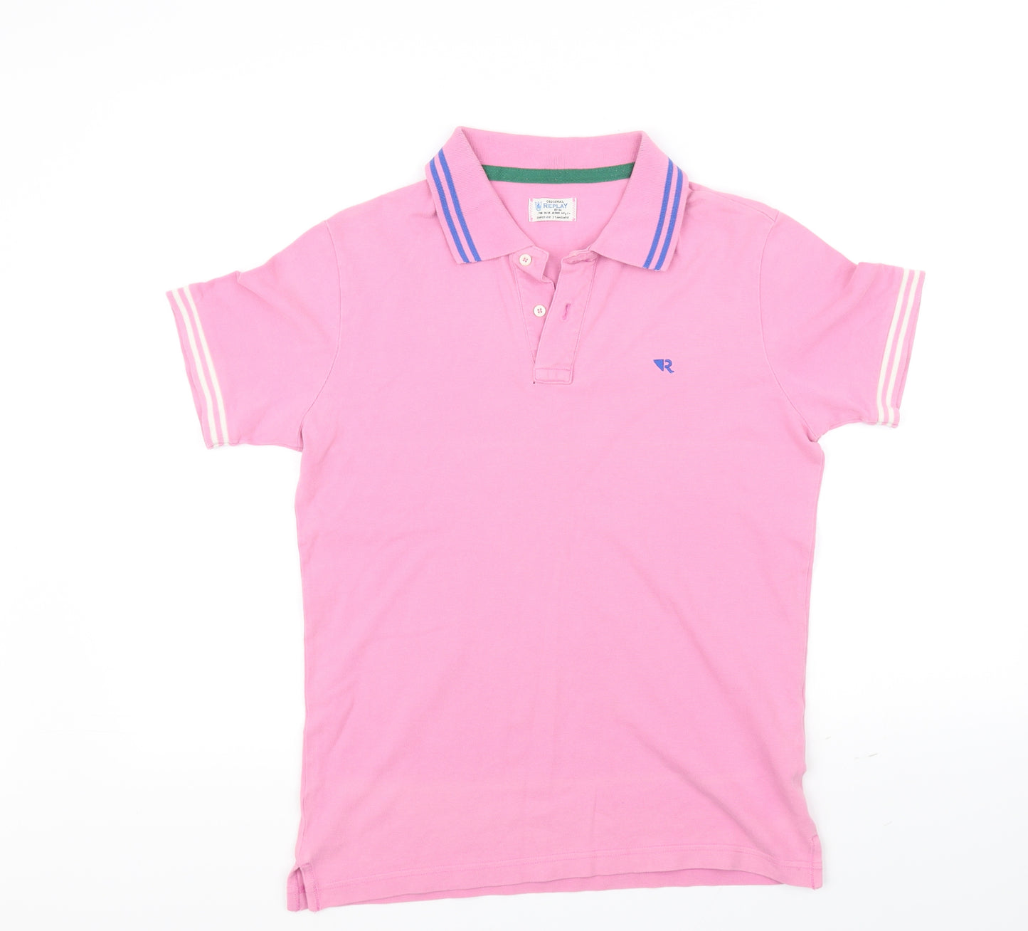 Replay Girls Pink   Basic Polo Size S