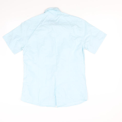 TU Mens Blue    Polo Size S