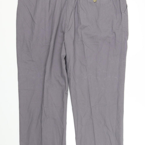 Cotton Traders Womens Grey   Trousers  Size 44 in L31 in