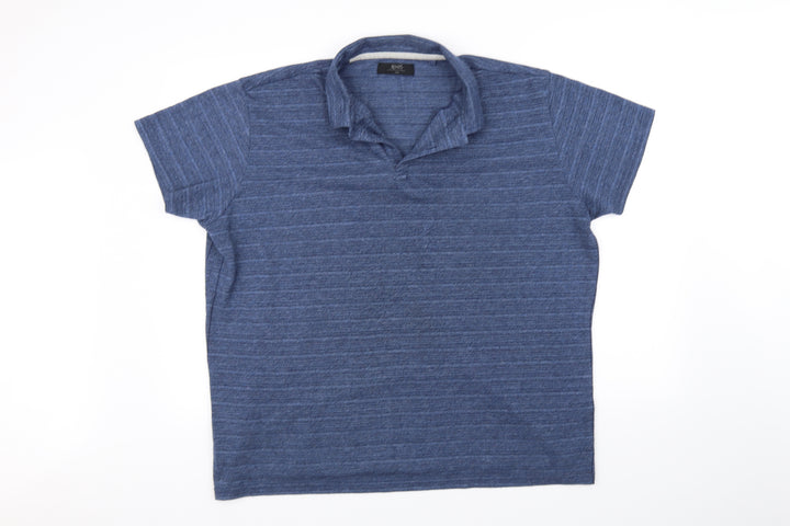 Acw85 Mens Blue    Polo Size 2XL