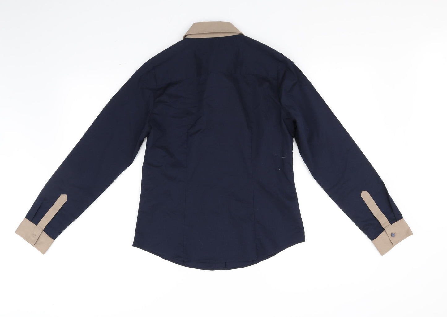 NEXT Womens Blue   Basic Button-Up Size 8