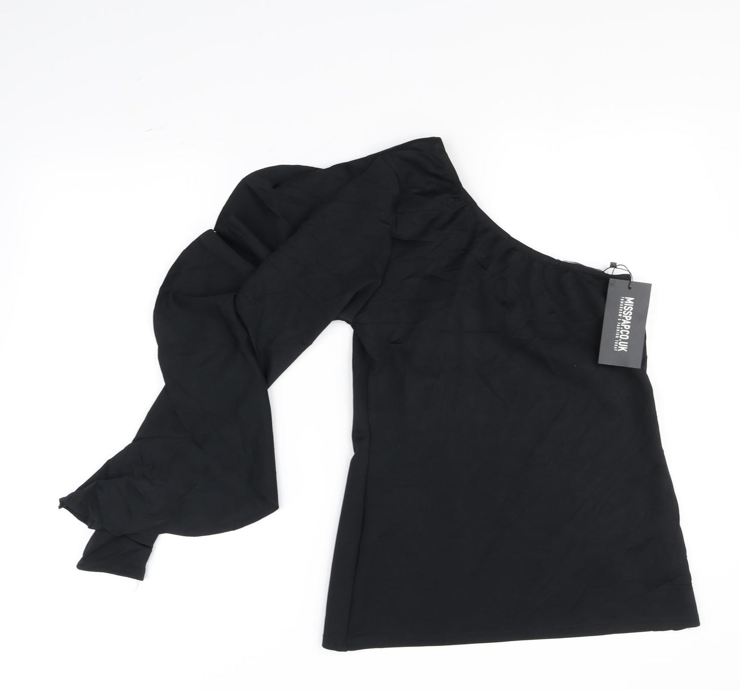 Misspap Womens Black   Basic Blouse Size 12