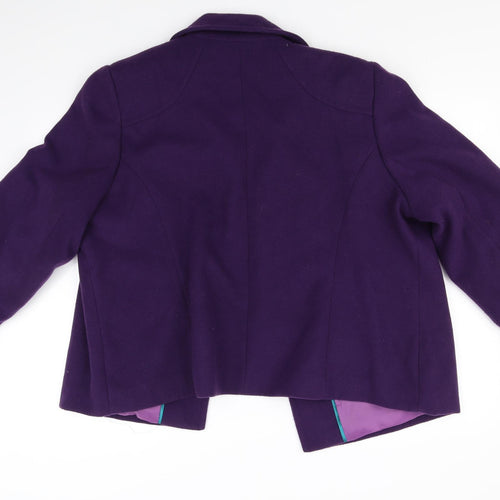 BM Womens Purple   Jacket  Size 22