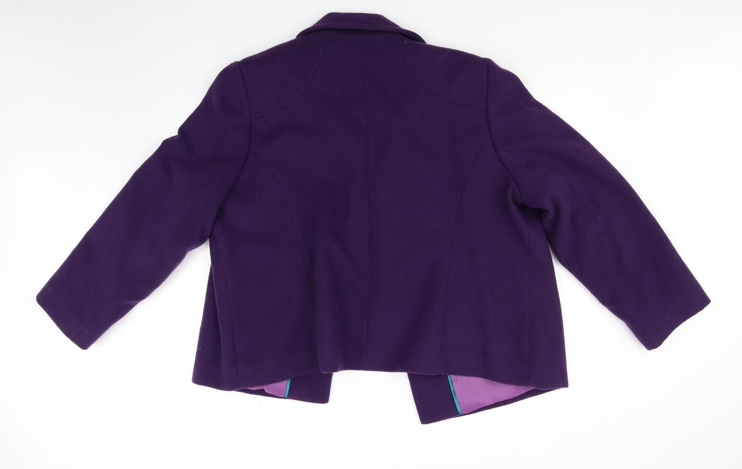 BM Womens Purple   Jacket  Size 22