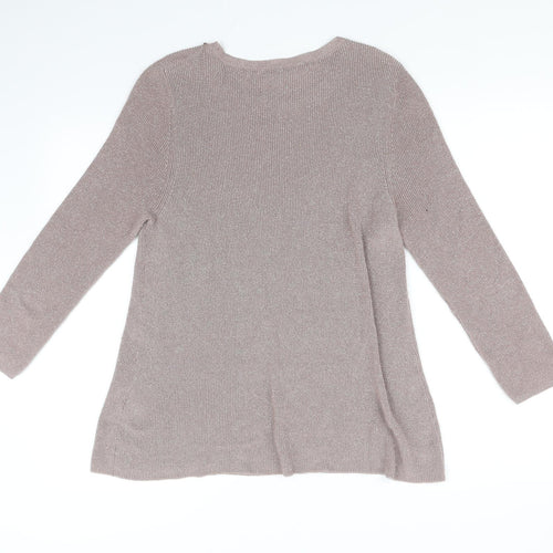 NEXT Womens Beige   Pullover Jumper Size 12