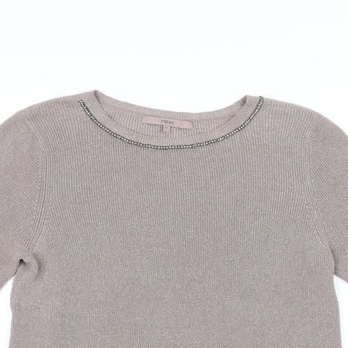 NEXT Womens Beige   Pullover Jumper Size 12