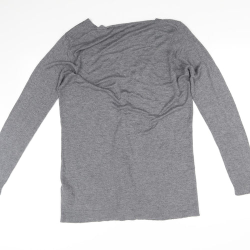 Store Twenty One Womens Grey   Cardigan Jumper Size 16