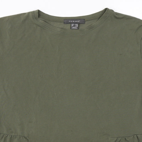 Primark  Womens Green   Basic T-Shirt Size 10