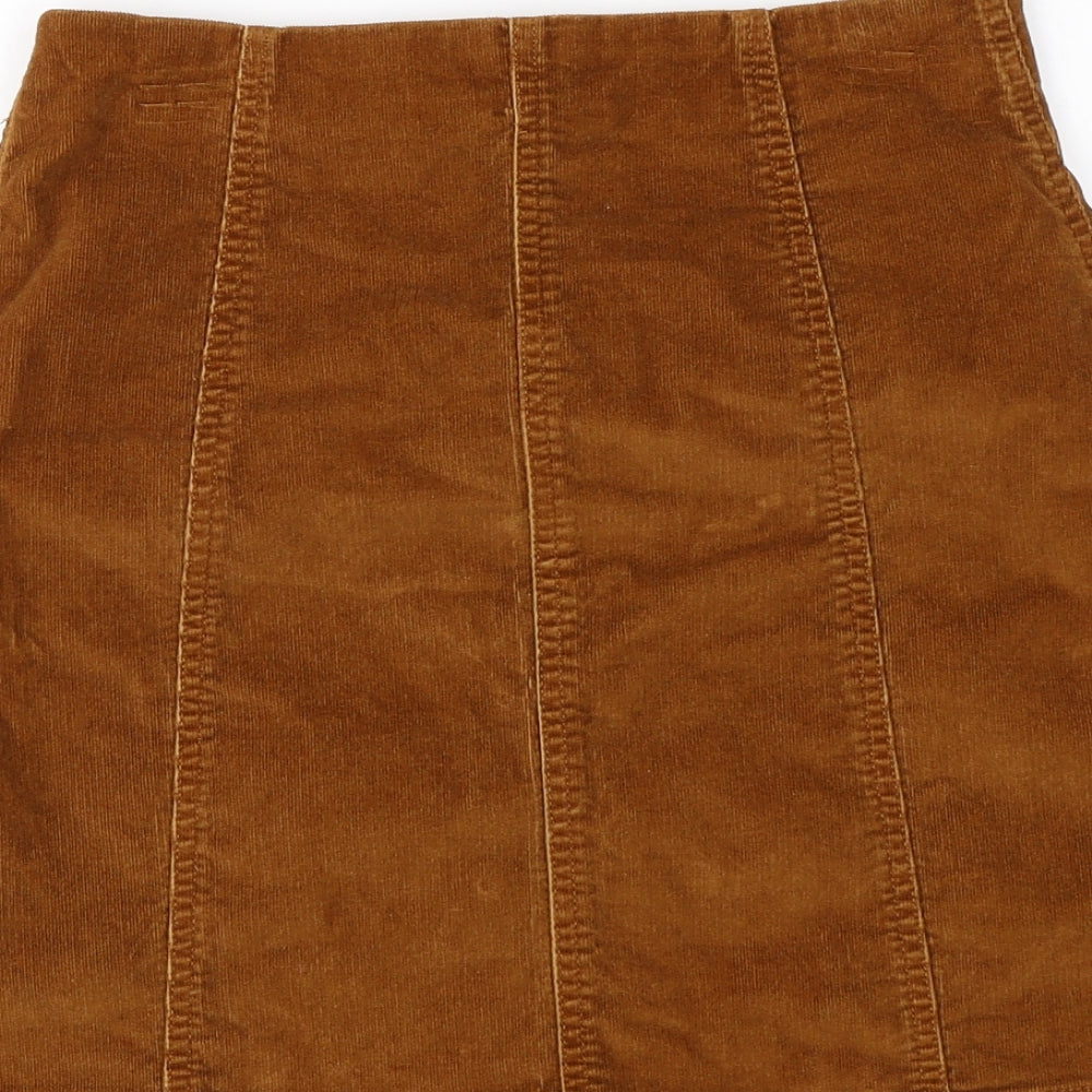 Papaya  Womens Brown   Bandage Skirt Size 8