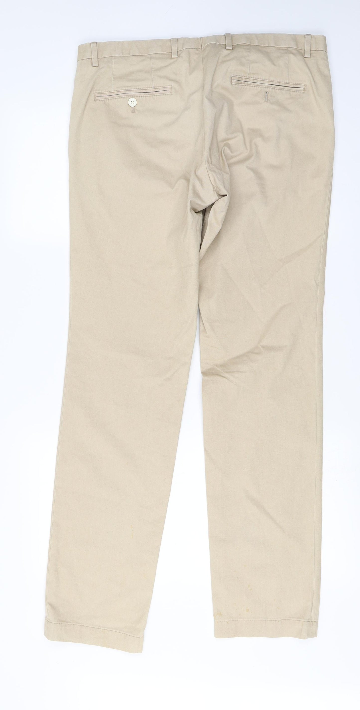 HUGO BOSS  Mens Beige   Trousers  Size 34 in L29 in