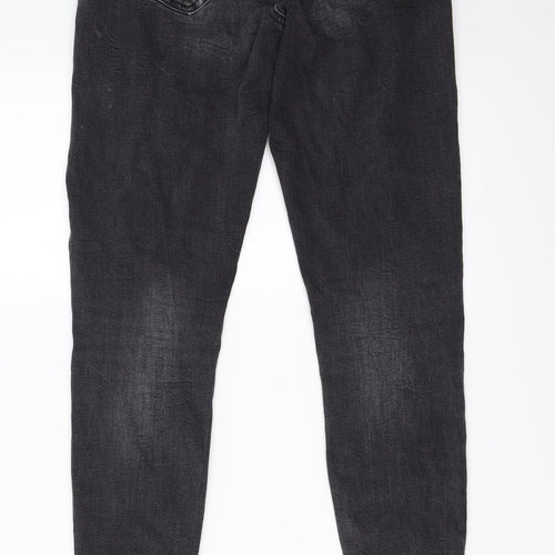 denim co Womens Black   Skinny Jeans Size 8 L24 in